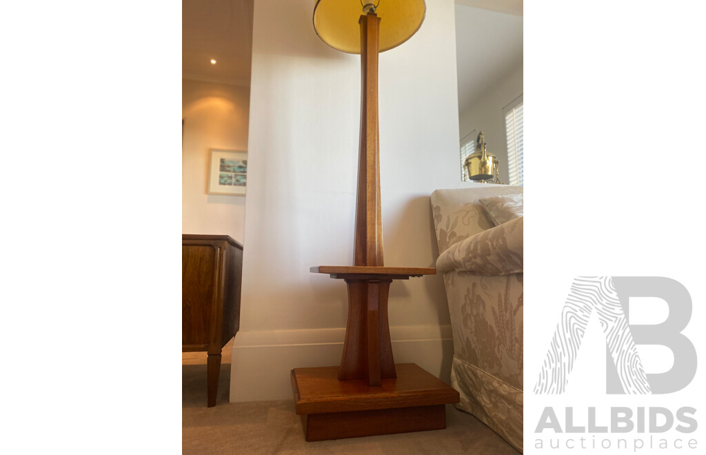 Mid Century Teak Floor Lamp - Don Dickson