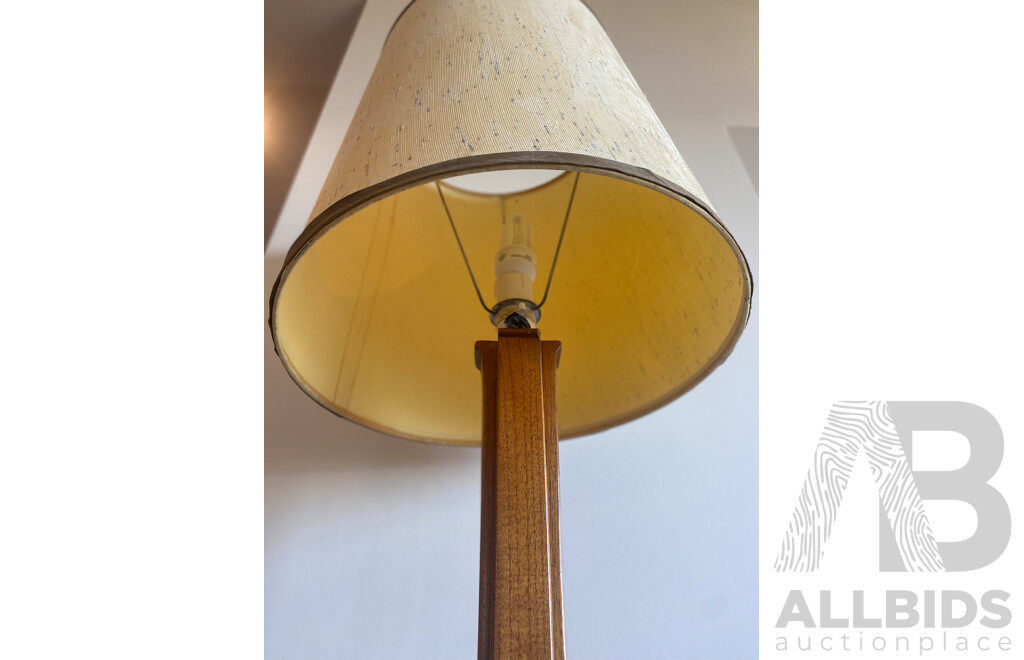Mid Century Teak Floor Lamp - Don Dickson
