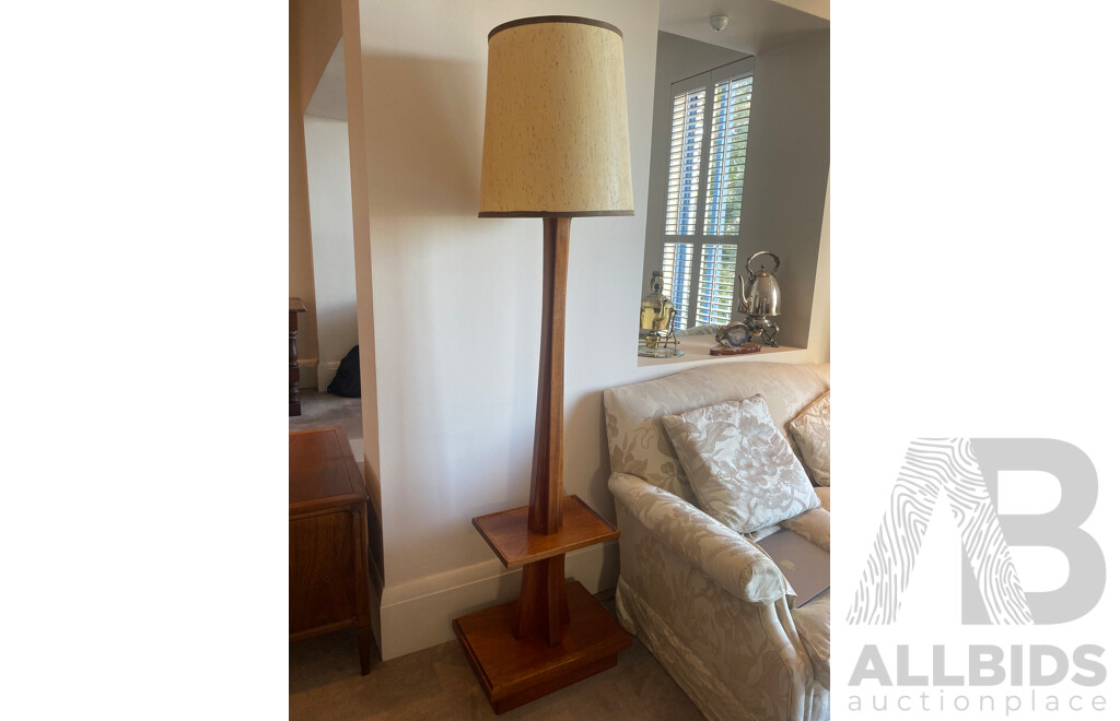Mid Century Teak Floor Lamp - Don Dickson