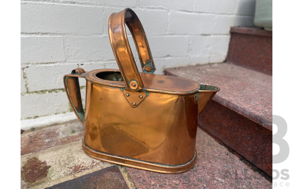 Copper Watering Can - Bull Pitt and Sons, Birmingham 1922