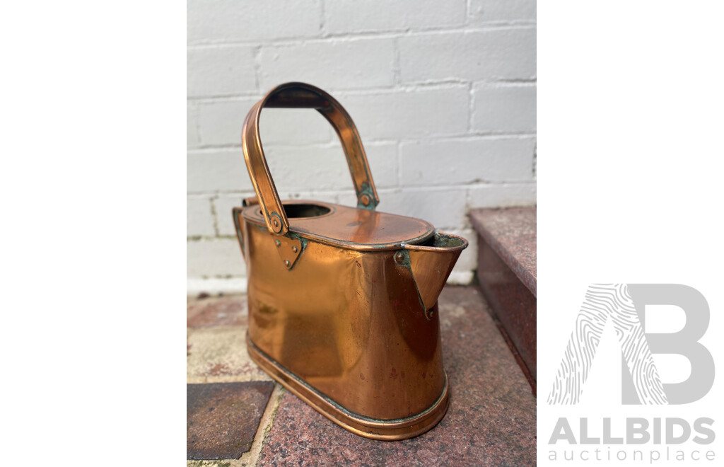 Copper Watering Can - Bull Pitt and Sons, Birmingham 1922