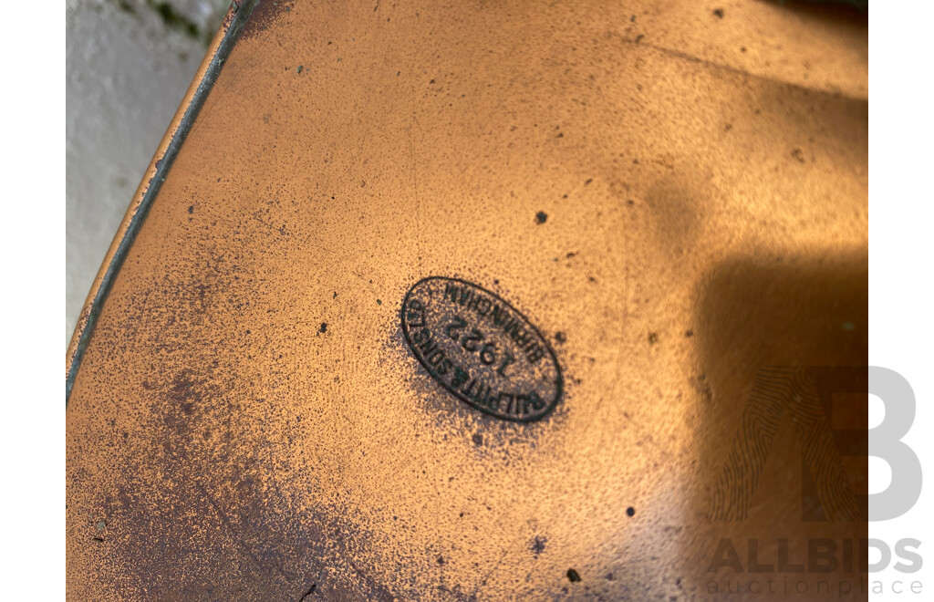 Copper Watering Can - Bull Pitt and Sons, Birmingham 1922