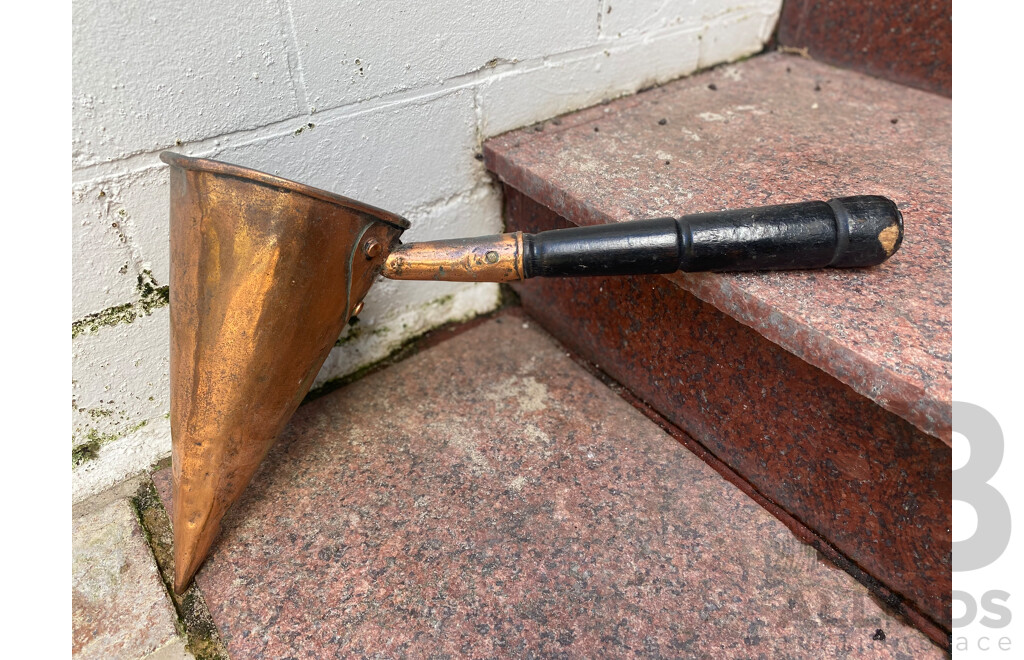 Conical Copper Roasting Pan