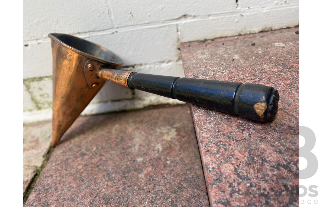 Conical Copper Roasting Pan