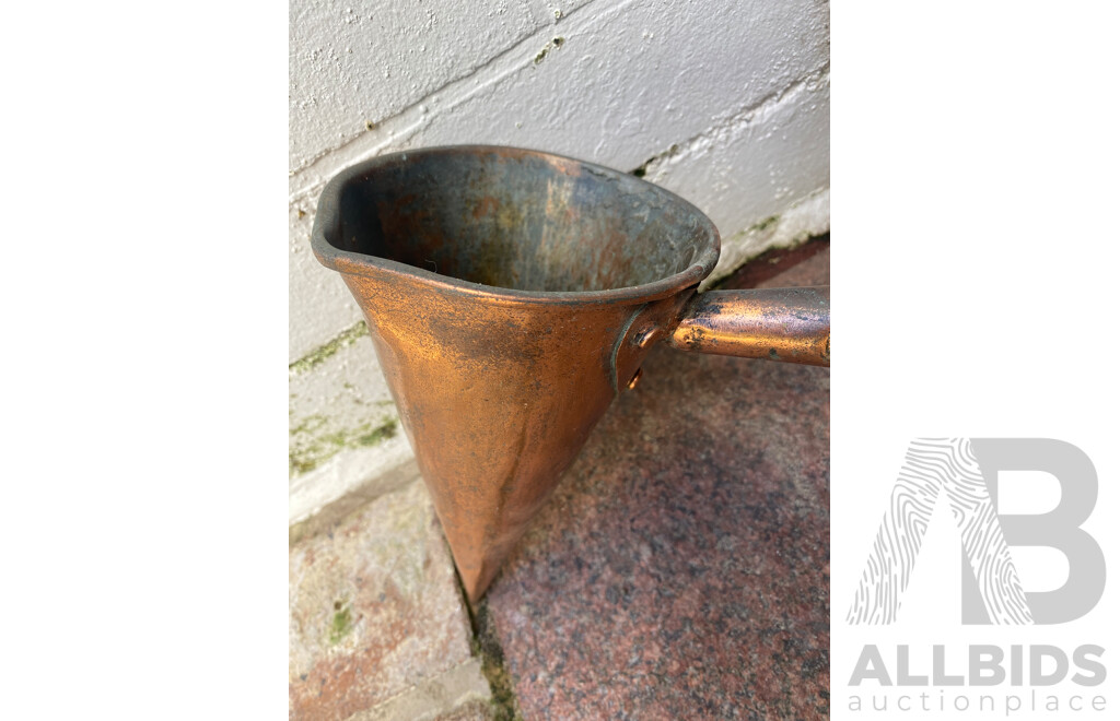 Conical Copper Roasting Pan