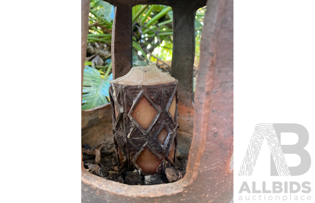 Stoneware Garden Lantern