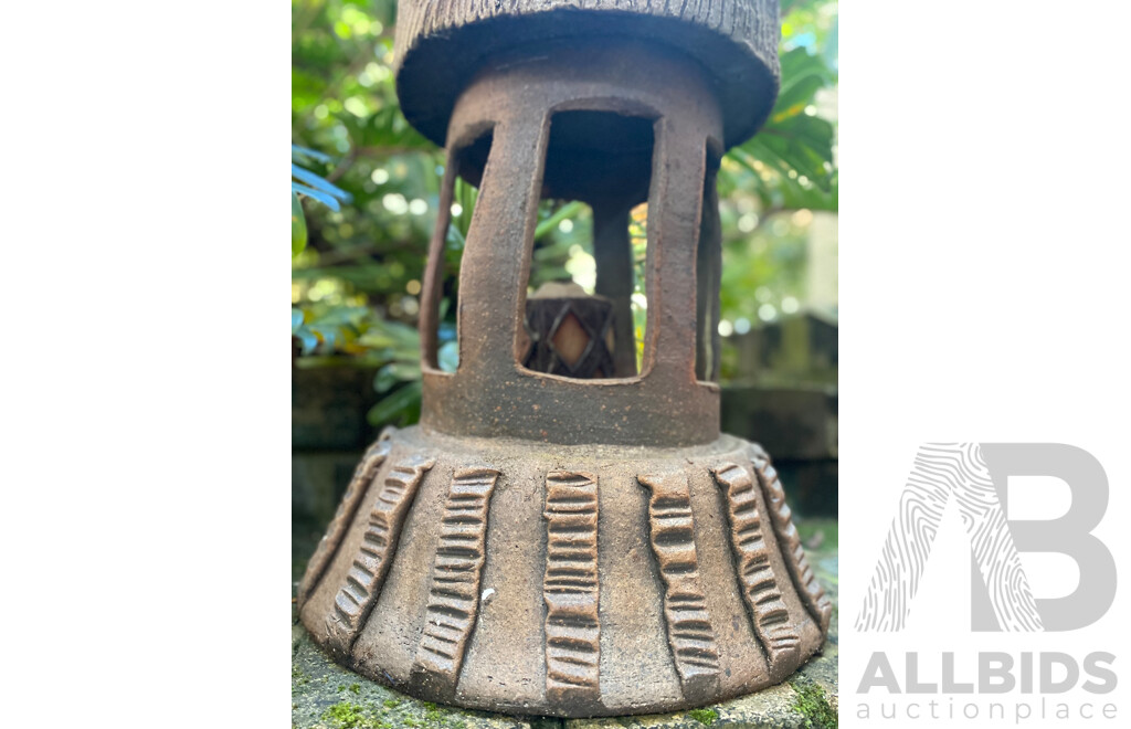 Stoneware Garden Lantern