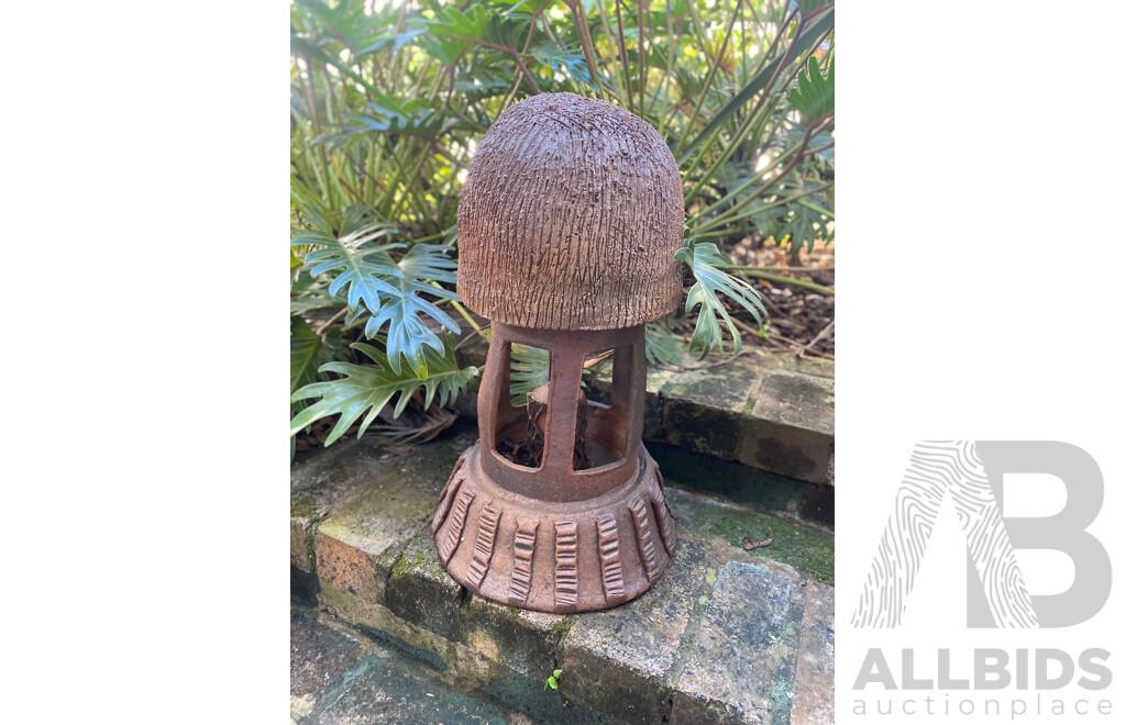 Stoneware Garden Lantern