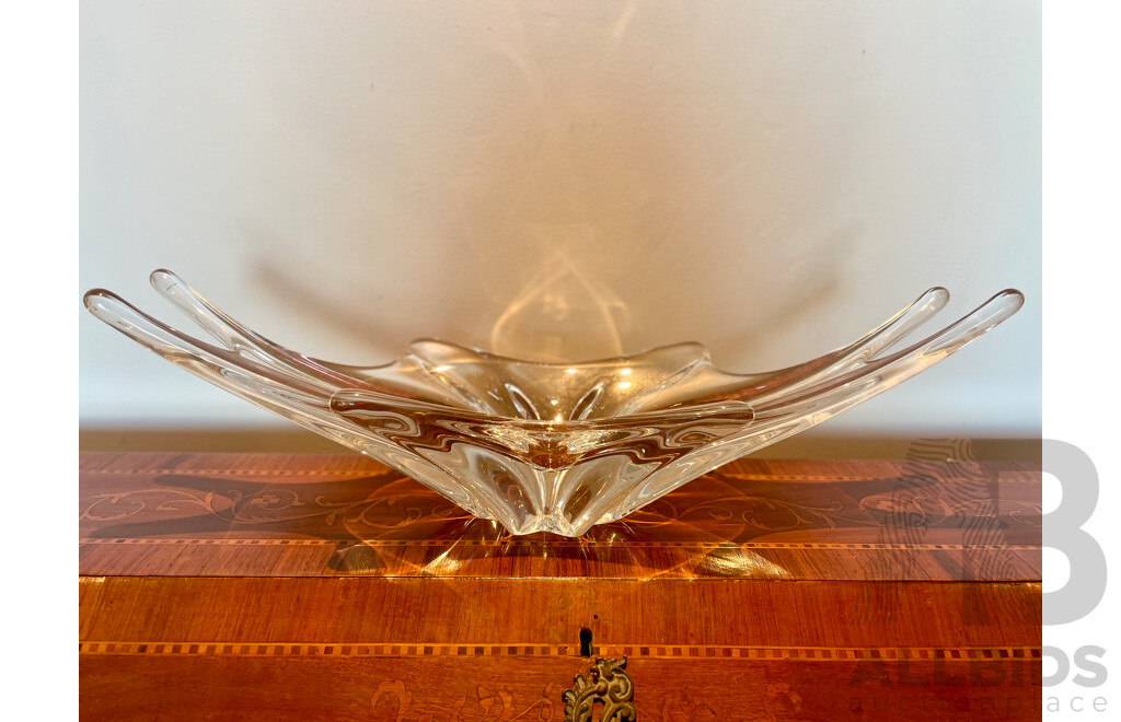 Splash Form Art Glass Bowl