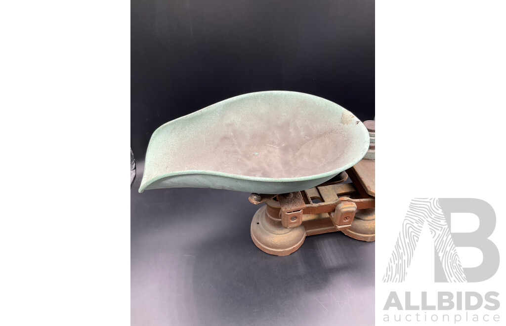 Balance Scale and Weights