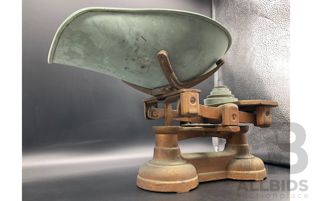 Balance Scale and Weights