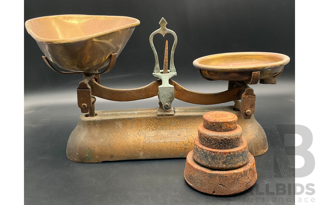 Balance Scale and Weights
