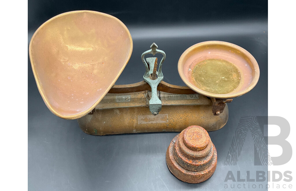 Balance Scale and Weights