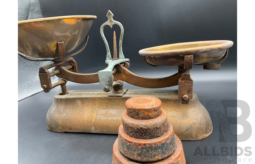 Balance Scale and Weights