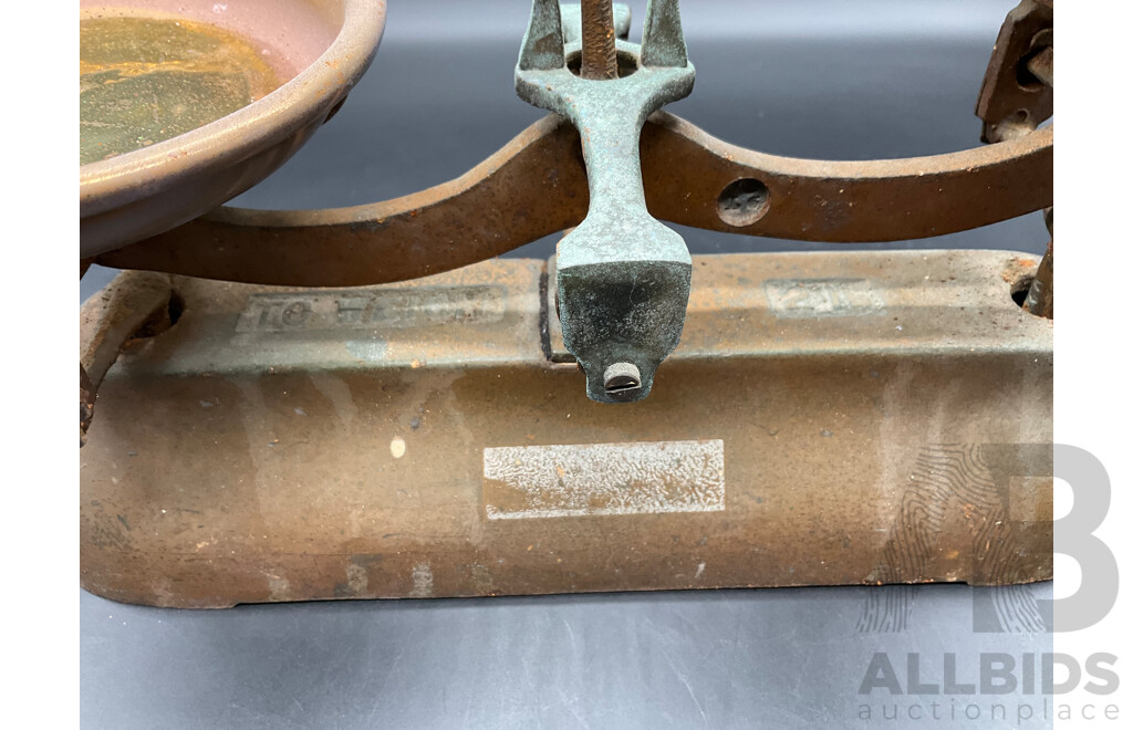 Balance Scale and Weights