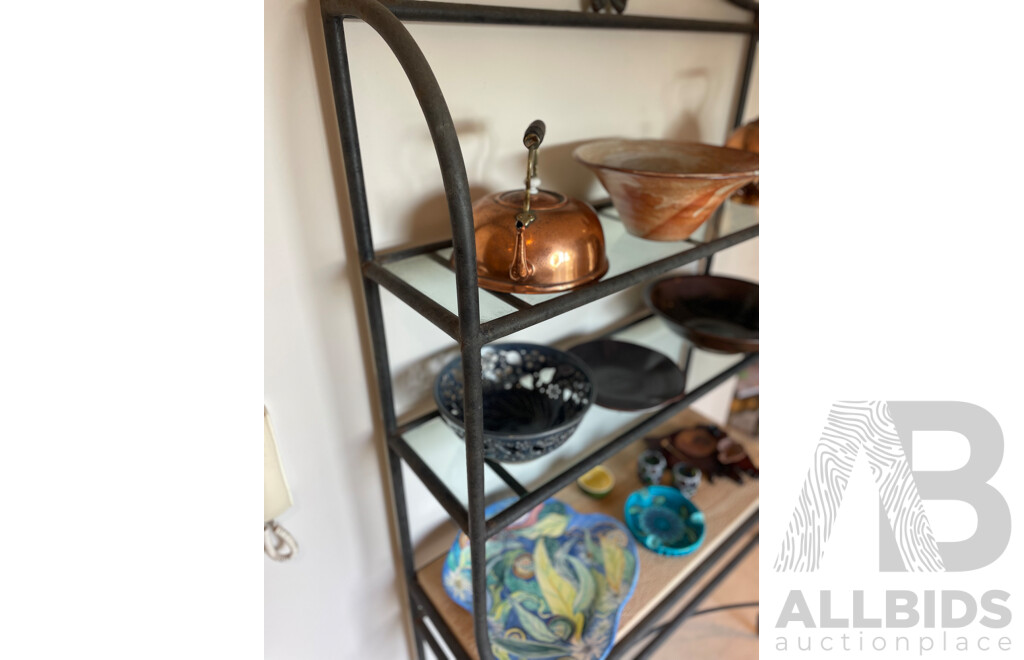 Three Tier Baker's Stand with Sandstone Shelf