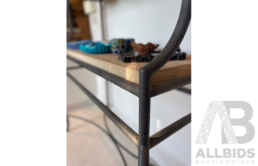 Three Tier Baker's Stand with Sandstone Shelf