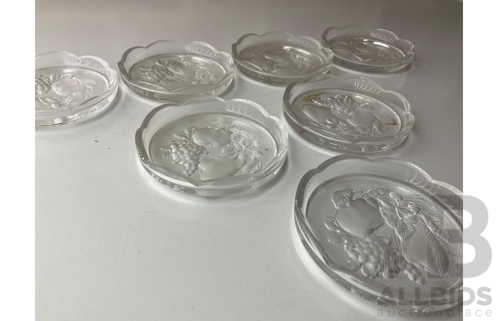 Collection of Bowls, Plates and Glasses - Including Waterford Crystal Lismore Bowl, HOYA Crystal,  Moss Agate Bowl and More  - Lot of 11