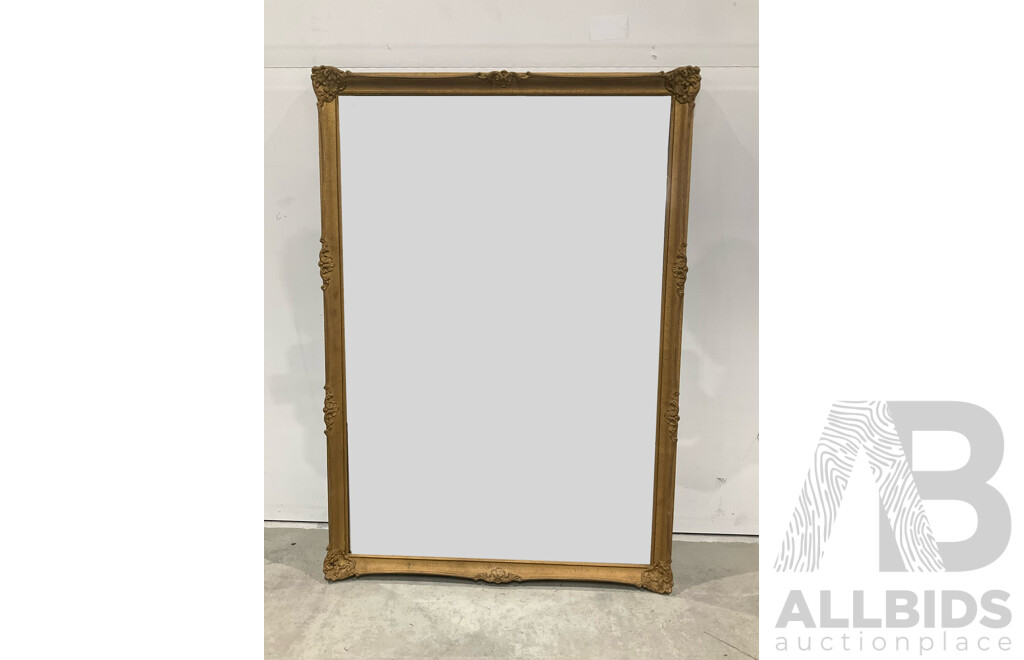 Gilt Framed Mantel Mirror