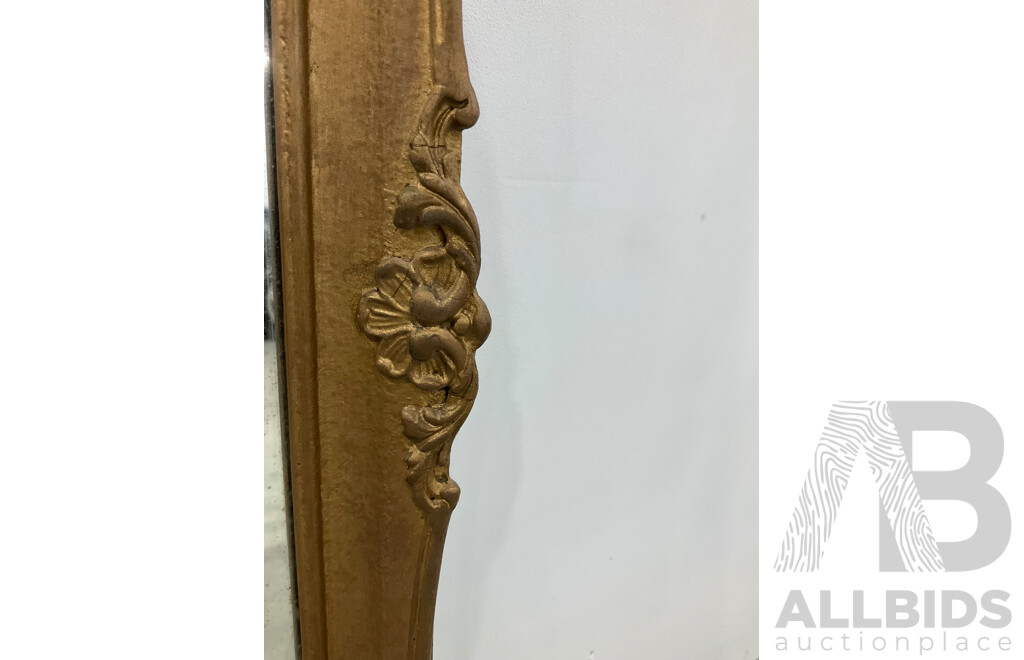 Gilt Framed Mantel Mirror