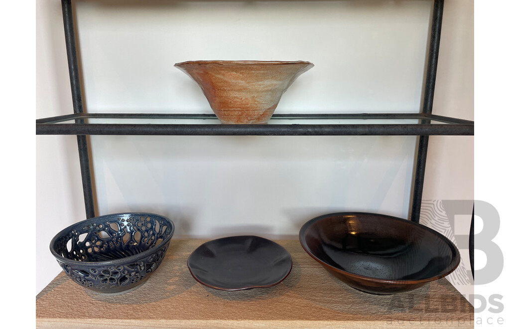 Collection of Studio Pottery - John Godfrey