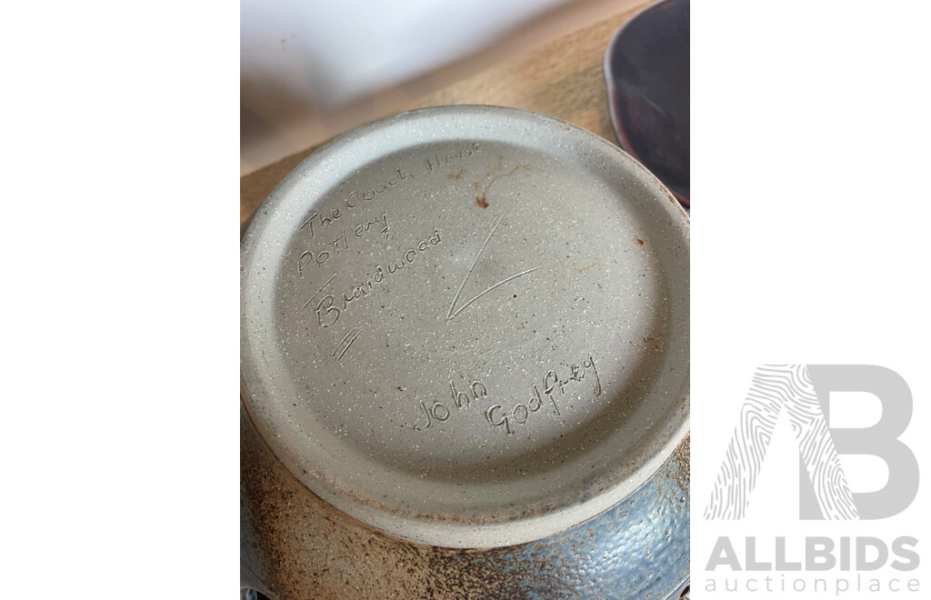 Collection of Studio Pottery - John Godfrey