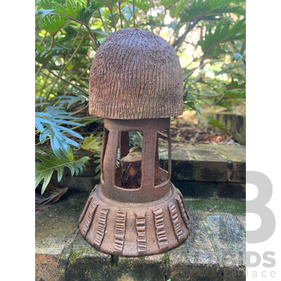 Stoneware Garden Lantern