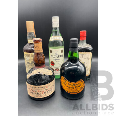 Assorted Vintage Spirits - Lot of 5