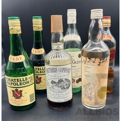 Assorted Vintage Spirits - Lot of 6