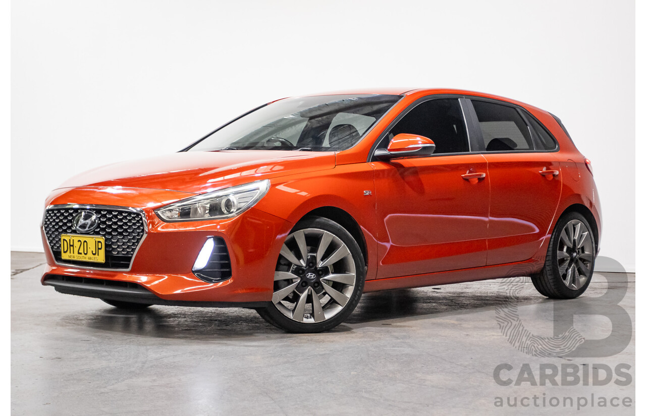 03/2018 Hyundai i30 SR PD 4D Hatchback Pheonix Orange Metallic 1.6L