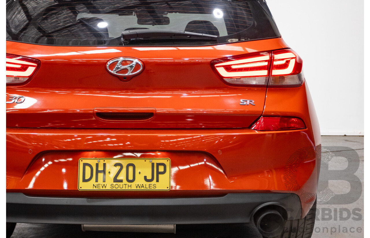 03/2018 Hyundai i30 SR PD 4D Hatchback Pheonix Orange Metallic 1.6L