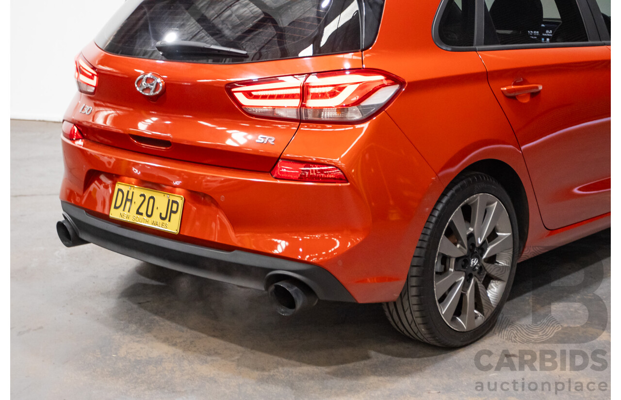 03/2018 Hyundai i30 SR PD 4D Hatchback Pheonix Orange Metallic 1.6L