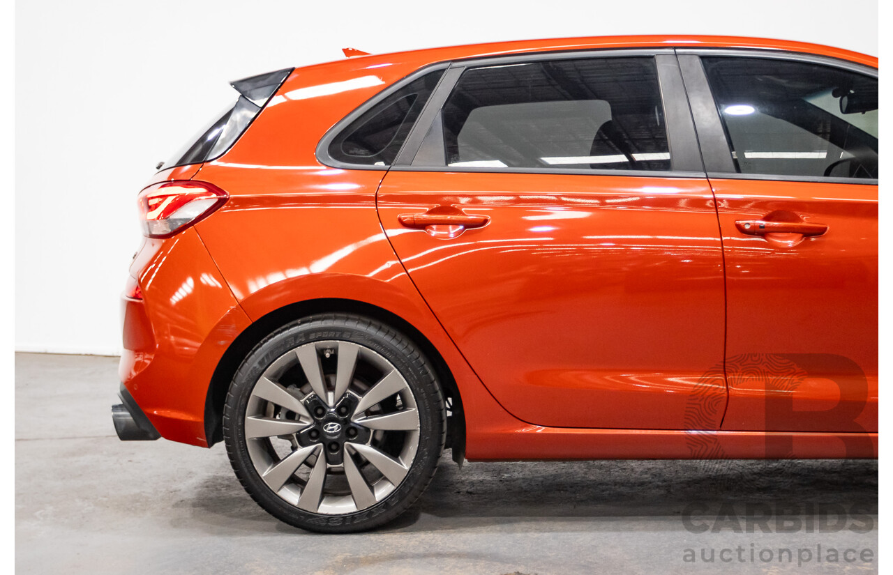 03/2018 Hyundai i30 SR PD 4D Hatchback Pheonix Orange Metallic 1.6L