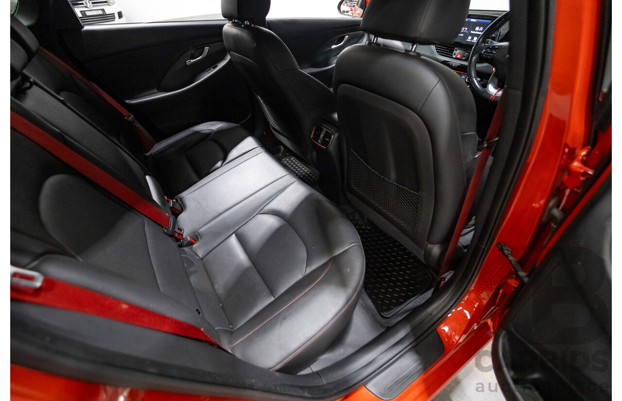 03/2018 Hyundai i30 SR PD 4D Hatchback Pheonix Orange Metallic 1.6L