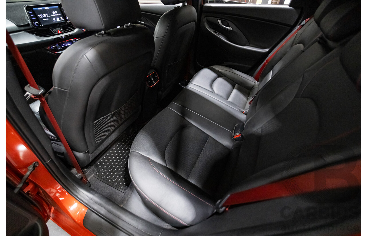 03/2018 Hyundai i30 SR PD 4D Hatchback Pheonix Orange Metallic 1.6L