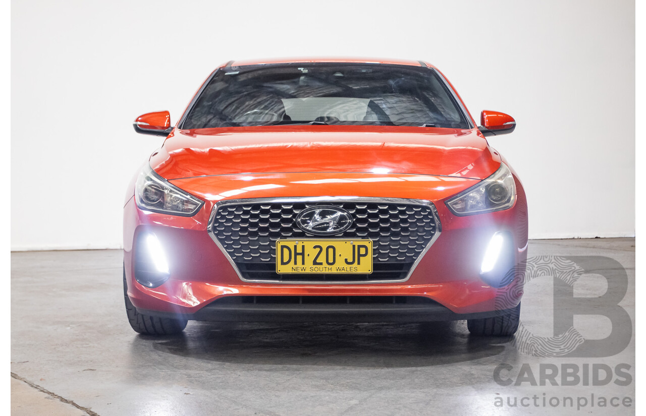03/2018 Hyundai i30 SR PD 4D Hatchback Pheonix Orange Metallic 1.6L