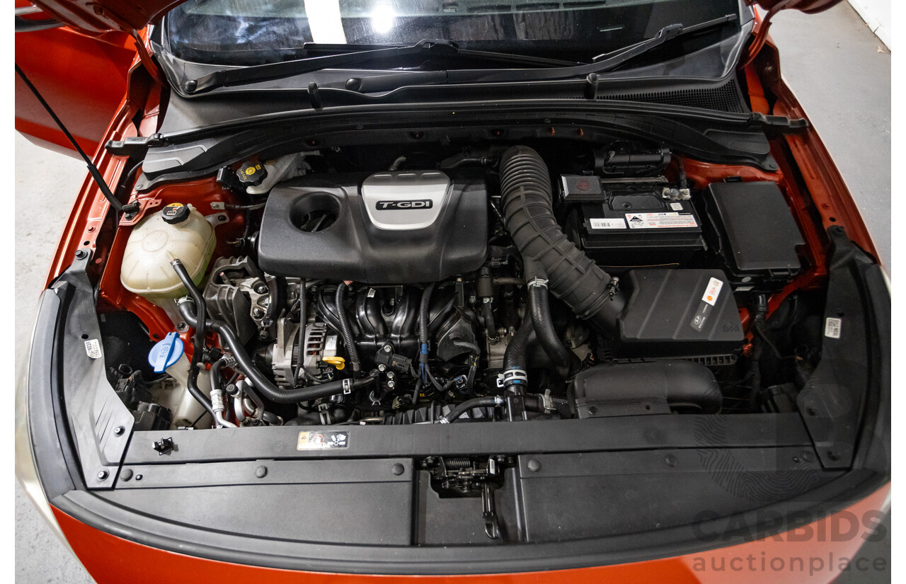 03/2018 Hyundai i30 SR PD 4D Hatchback Pheonix Orange Metallic 1.6L