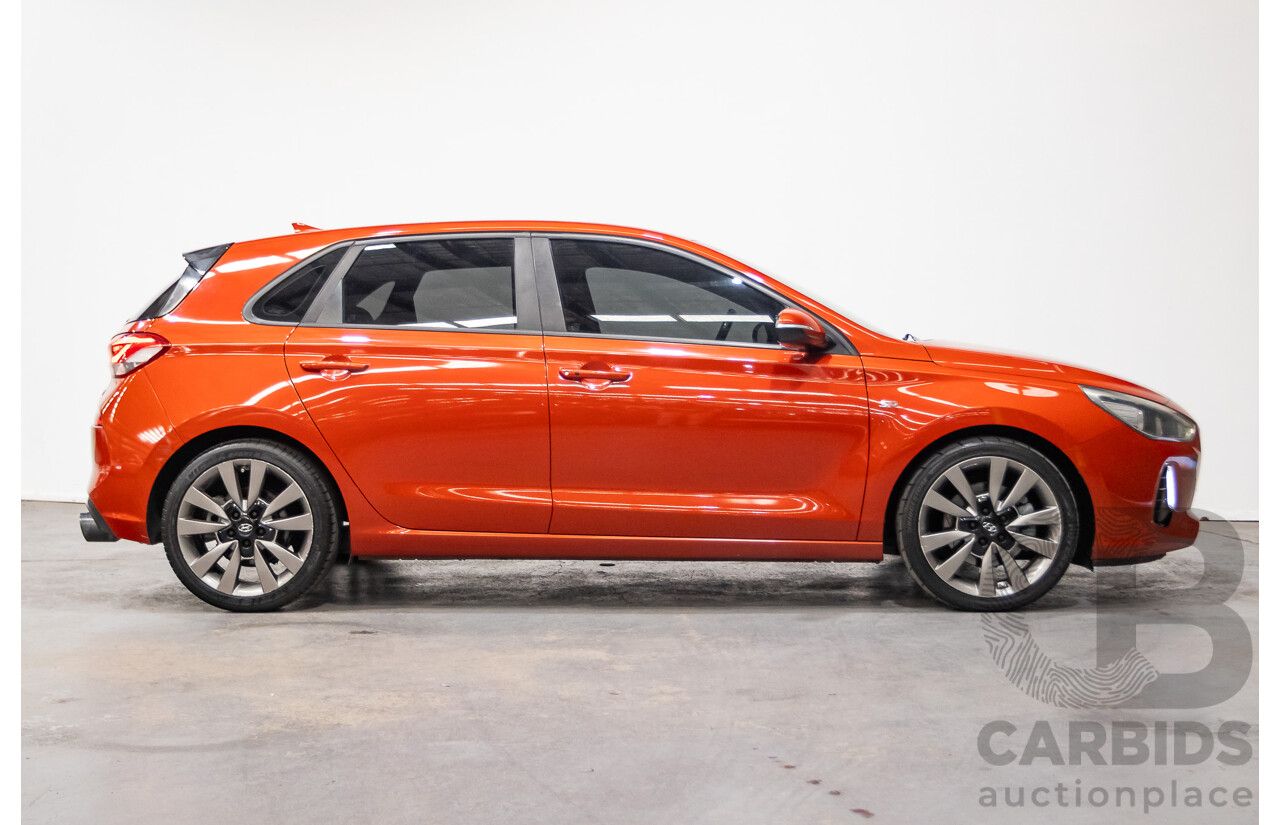 03/2018 Hyundai i30 SR PD 4D Hatchback Pheonix Orange Metallic 1.6L