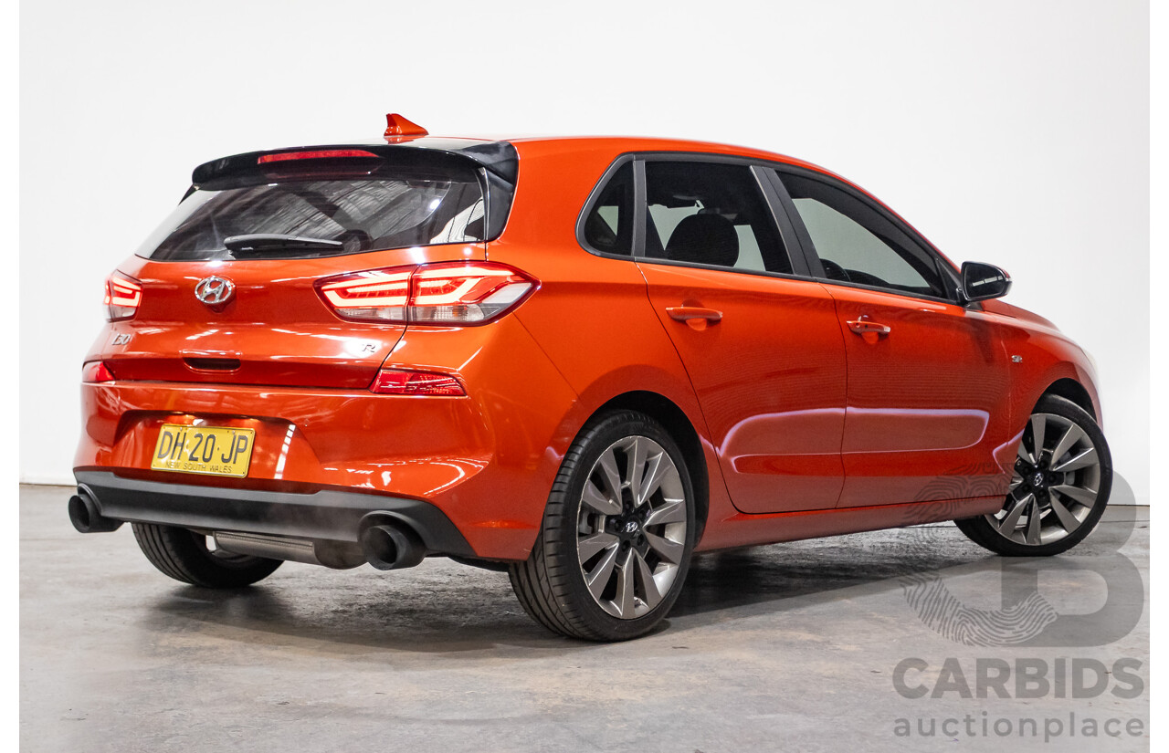 03/2018 Hyundai i30 SR PD 4D Hatchback Pheonix Orange Metallic 1.6L