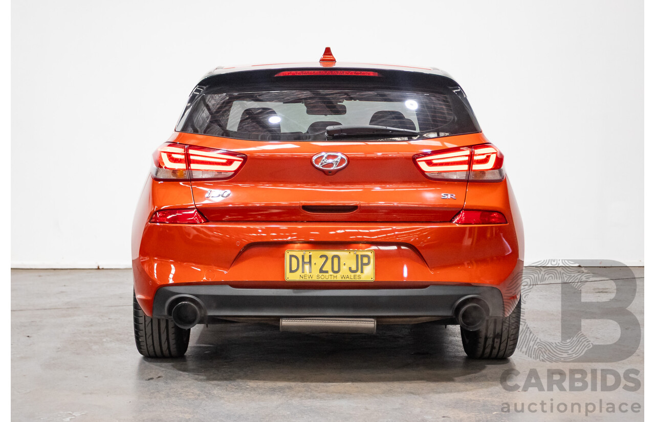 03/2018 Hyundai i30 SR PD 4D Hatchback Pheonix Orange Metallic 1.6L