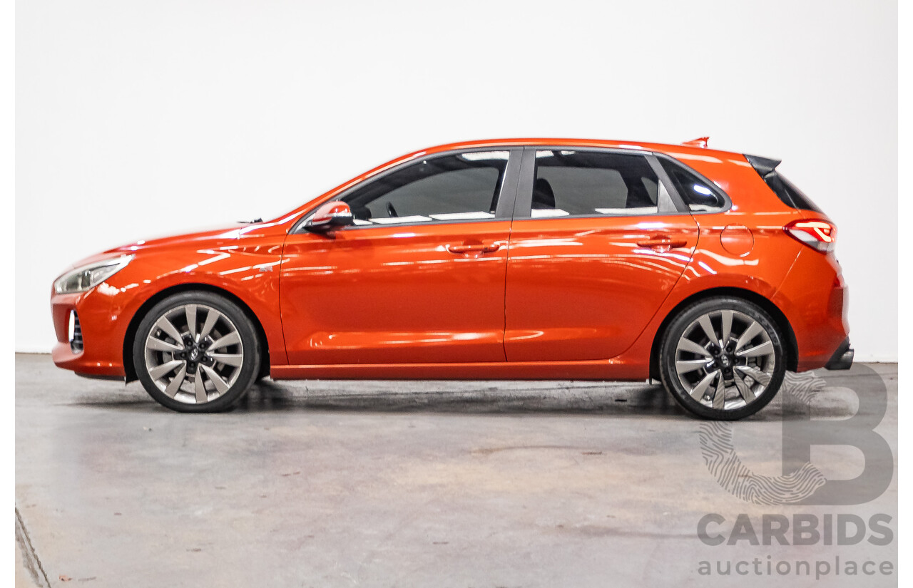 03/2018 Hyundai i30 SR PD 4D Hatchback Pheonix Orange Metallic 1.6L