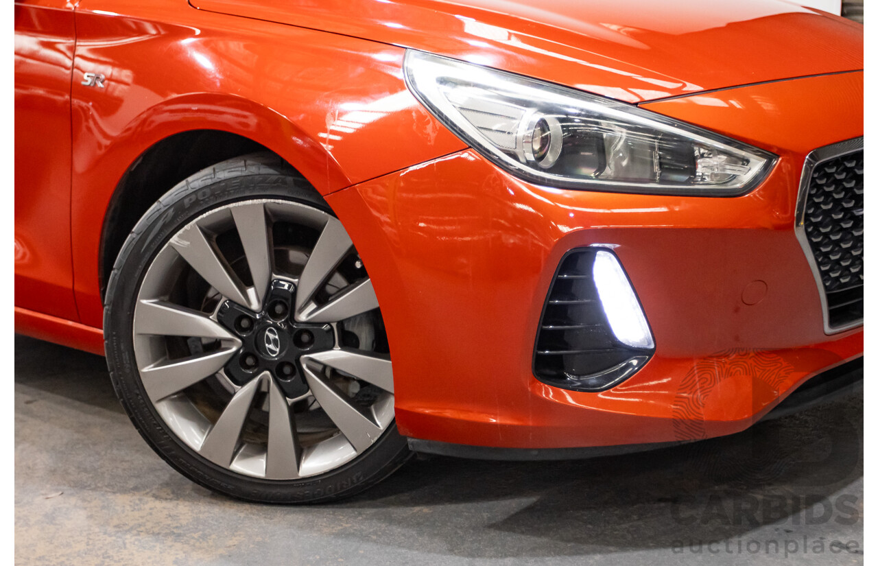 03/2018 Hyundai i30 SR PD 4D Hatchback Pheonix Orange Metallic 1.6L