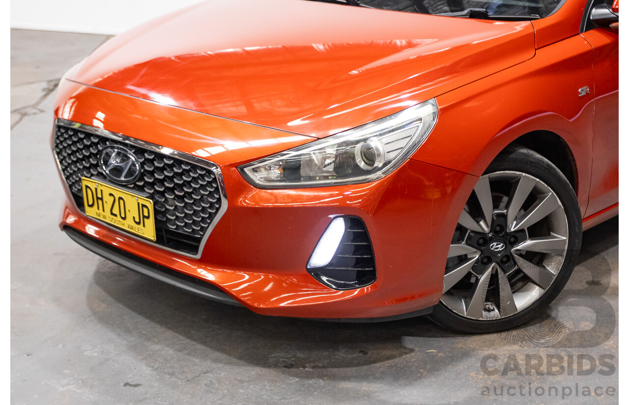 03/2018 Hyundai i30 SR PD 4D Hatchback Pheonix Orange Metallic 1.6L