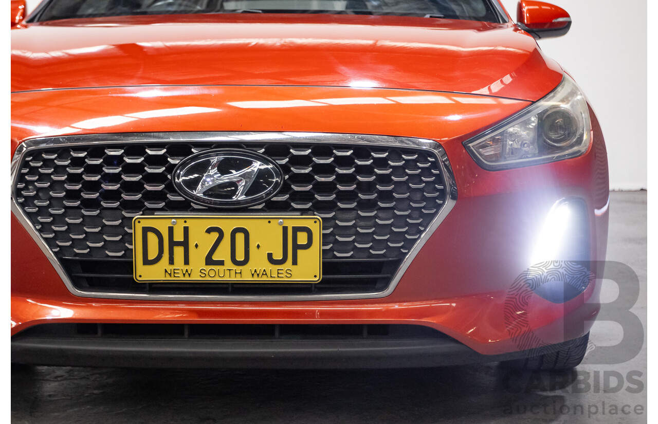 03/2018 Hyundai i30 SR PD 4D Hatchback Pheonix Orange Metallic 1.6L