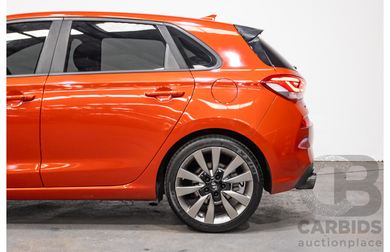 03/2018 Hyundai i30 SR PD 4D Hatchback Pheonix Orange Metallic 1.6L