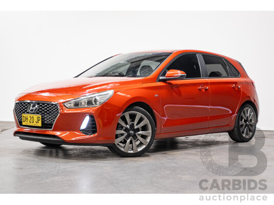 03/2018 Hyundai i30 SR PD 4D Hatchback Pheonix Orange Metallic 1.6L