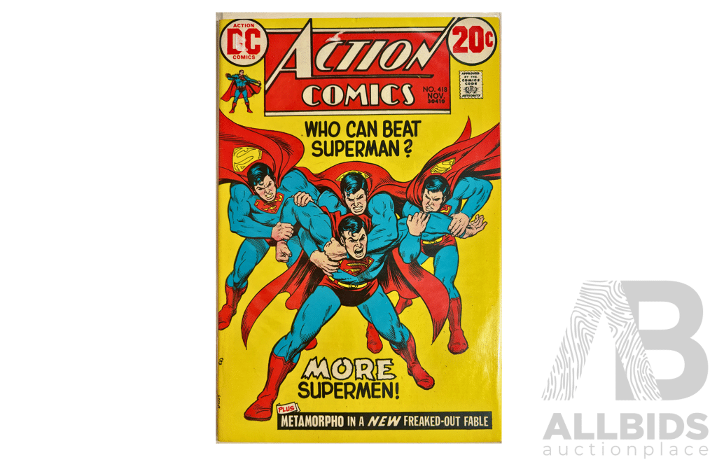 1972 Bronze Age Issue Featuring The Memorable: Who Can Beat Superman More Supermen!