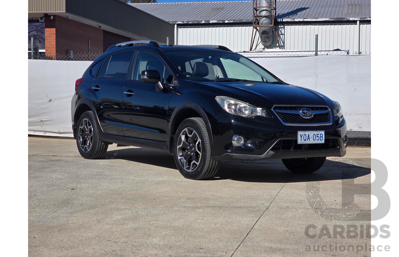 10/2012 Subaru XV 2.0i-S (AWD) 4d Wagon Black 2.0L