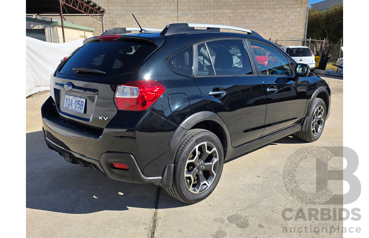 10/2012 Subaru XV 2.0i-S (AWD) 4d Wagon Black 2.0L