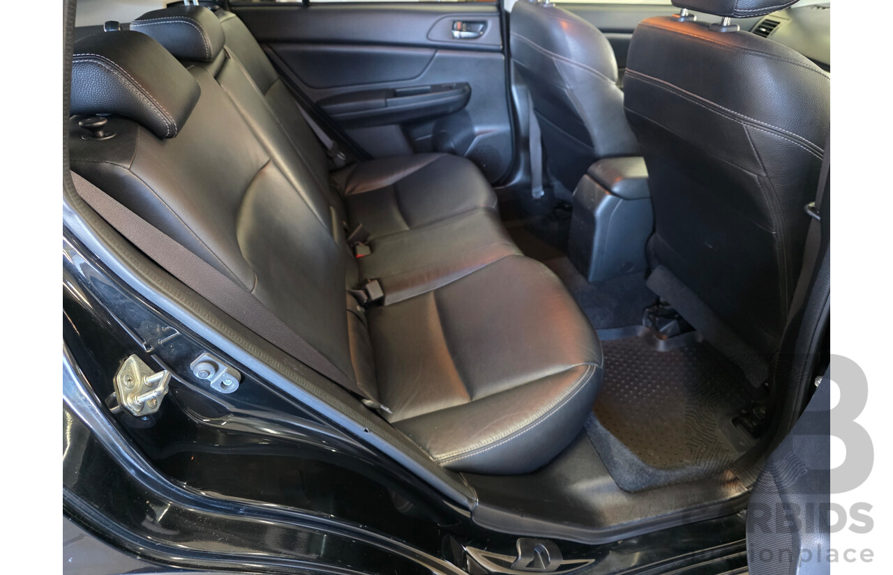 10/2012 Subaru XV 2.0i-S (AWD) 4d Wagon Black 2.0L